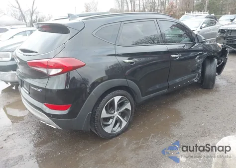 2017 Hyundai Tucson Limited из США, поврежденный, VIN KM8J33A24HU512566
